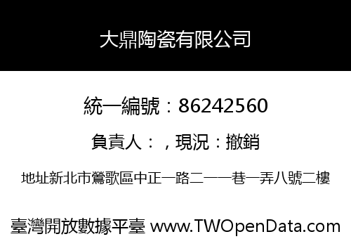 大鼎陶瓷有限公司