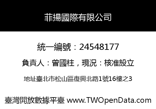 菲揚國際有限公司