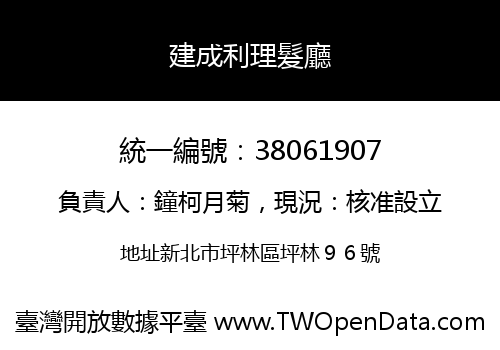 建成利理髮廳
