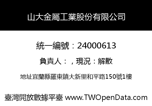 山大金屬工業股份有限公司