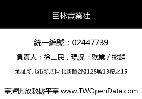 巨林實業社