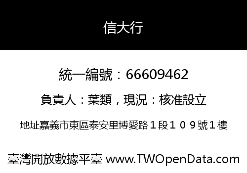 信大行
