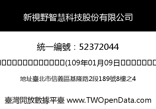 新視野智慧科技股份有限公司