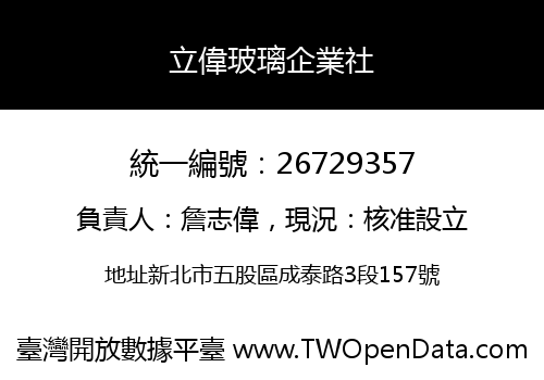立偉玻璃企業社