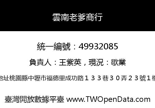 雲南老爹商行