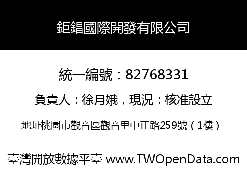 鉅錩國際開發有限公司