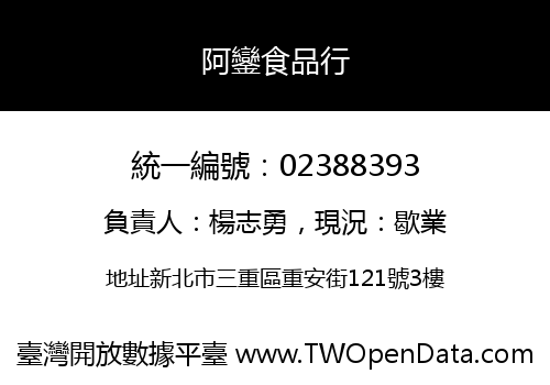 阿鑾食品行