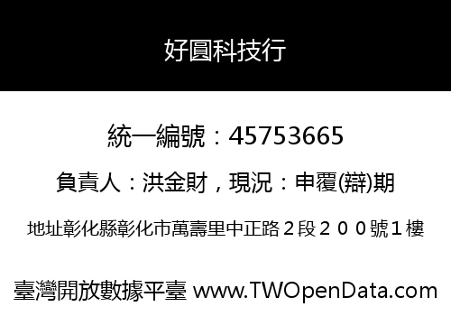 好圓科技行