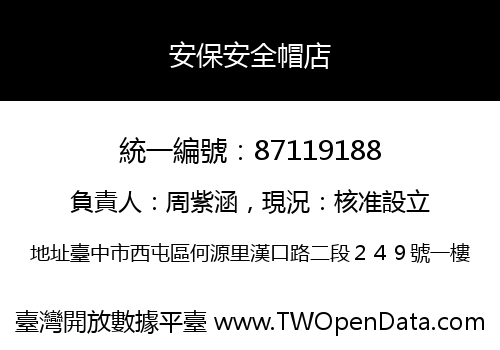 安保安全帽店