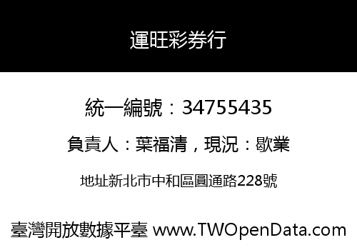 運旺彩券行
