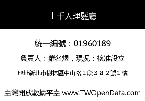 上千人理髮廳