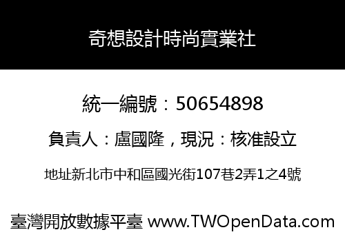 奇想設計時尚實業社
