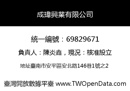 成瑋興業有限公司