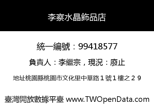 李察水晶飾品店