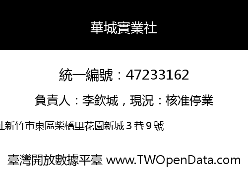 華城實業社