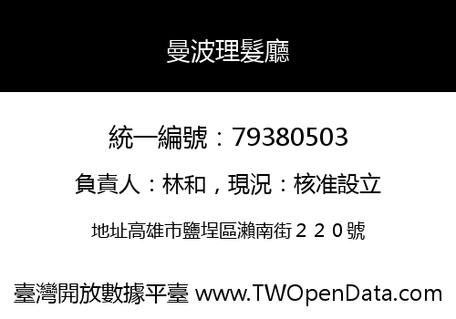 曼波理髮廳