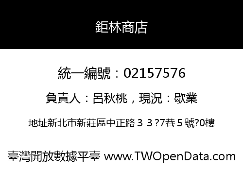 鉅林商店