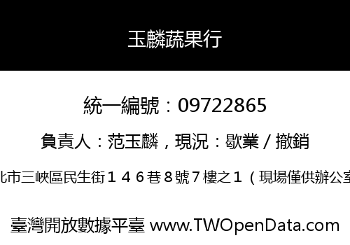 玉麟蔬果行