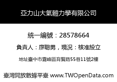 亞力山大氣體力學有限公司