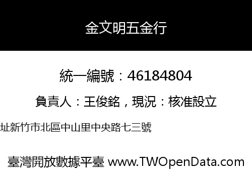 金文明五金行