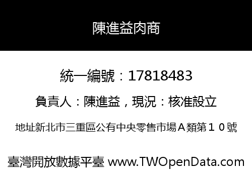 陳進益肉商
