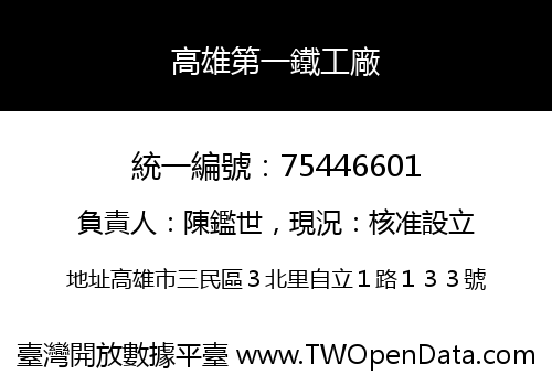 高雄第一鐵工廠
