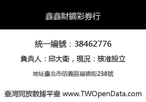 鑫鑫財鑛彩券行