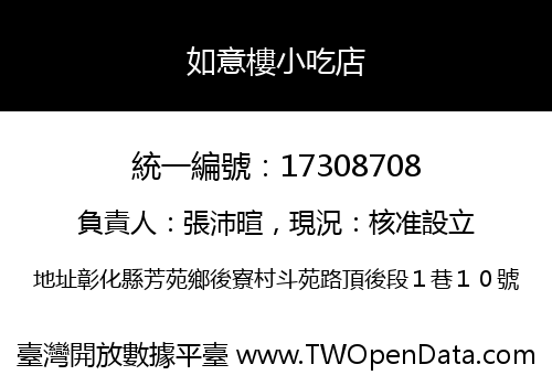 如意樓小吃店