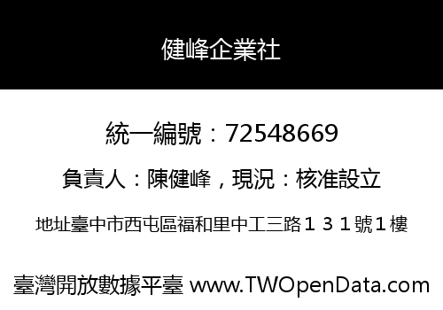 健峰企業社