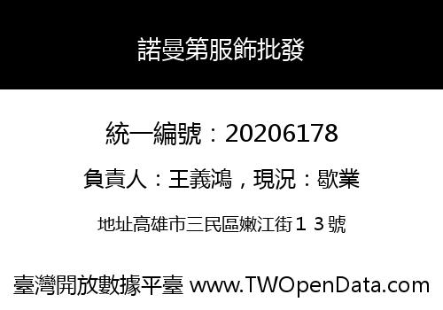 諾曼第服飾批發