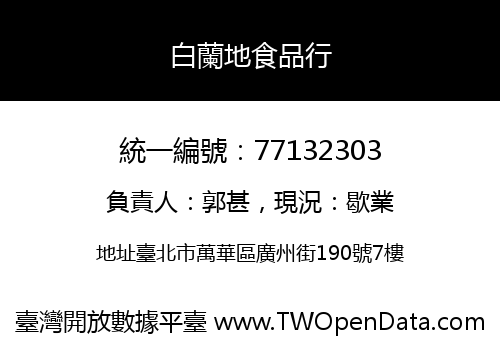 白蘭地食品行