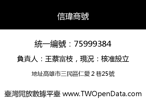 信瑋商號
