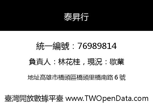 泰昇行