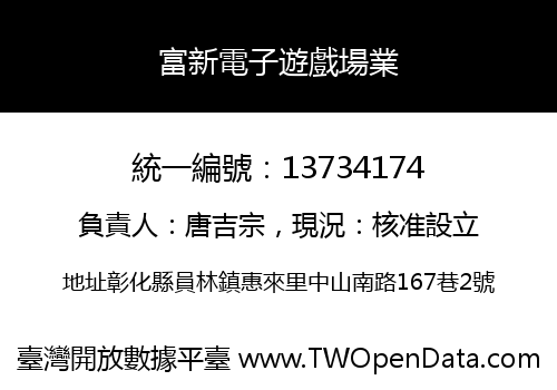 富新電子遊戲場業