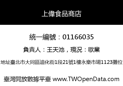 上偉食品商店