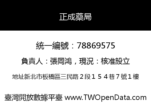 正成藥局