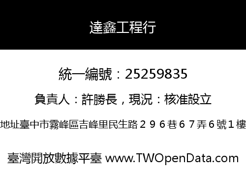 達鑫工程行