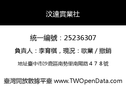 汶達實業社