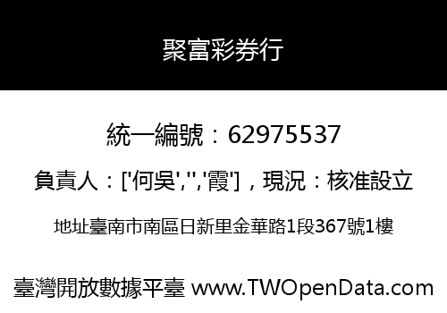 聚富彩券行