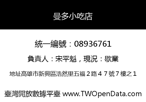 曼多小吃店