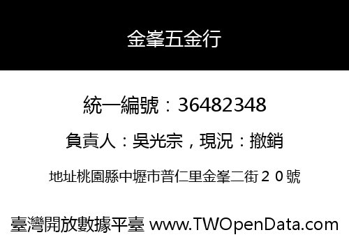 金峯五金行