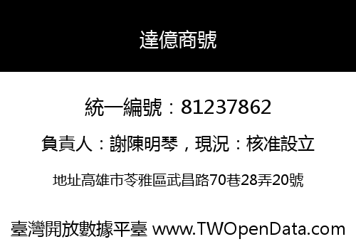 達億商號