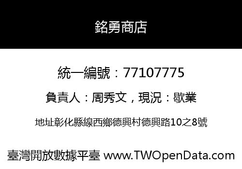 銘勇商店