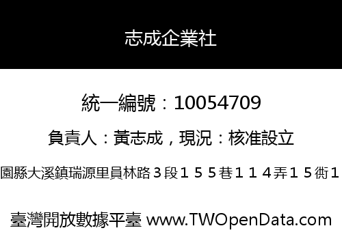 志成企業社