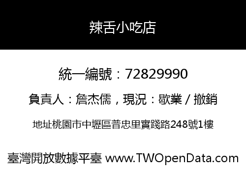 辣舌小吃店