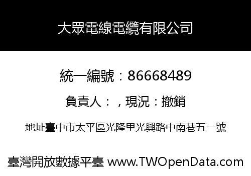 大眾電線電纜有限公司