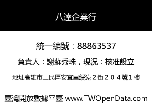 八達企業行