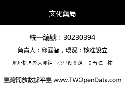 文化藥局