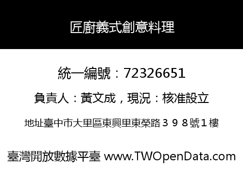 匠廚義式創意料理