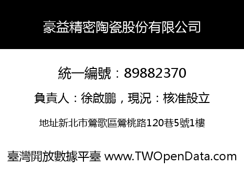 豪益精密陶瓷股份有限公司